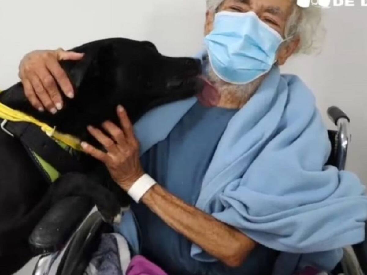 El reencuentro entre Bruno y don Adolfo en un hospital en Armenia