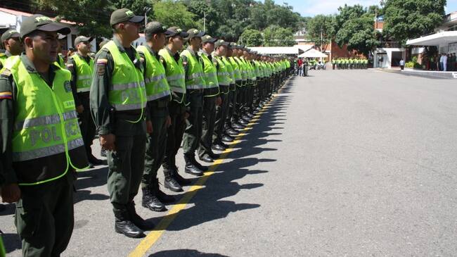 Uniformados de la Policía Metropolitana de Cúcuta