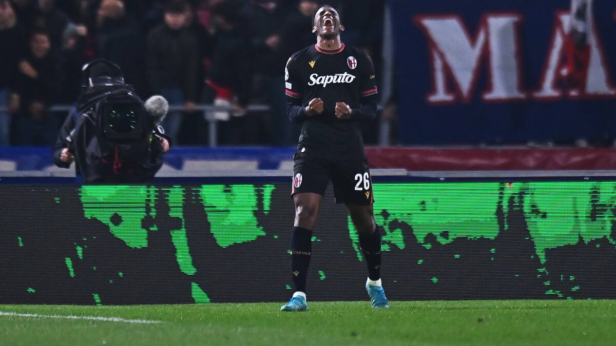 Jhon Janer Lucumí marca el primer gol de la historia de Bologna en Champions League: véalo