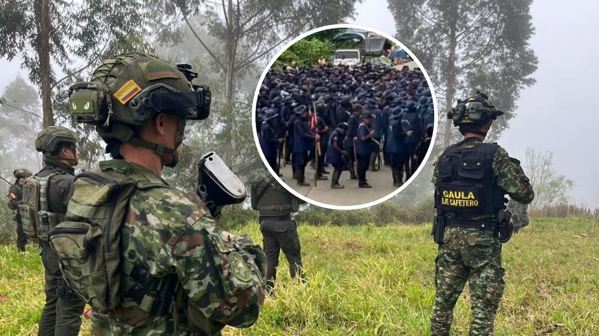 Frustran operativo del Ejército contra el ELN en Risaralda por intervención de la guardia indígena