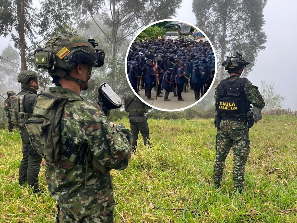 Frustran operativo del Ejército contra el ELN en Risaralda por intervención de la guardia indígena