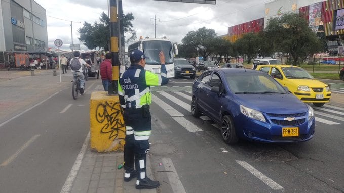 Foto:  Secretaría de Movilidad de Bogotá