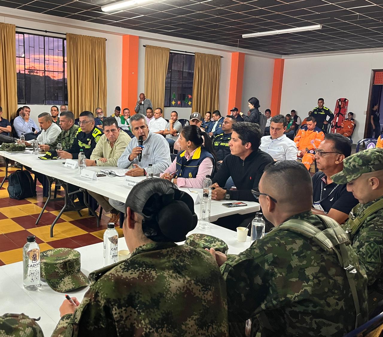 Plan de atención por alerta naranja del volcán Nevado del Ruiz - Gobernación de Risaralda.