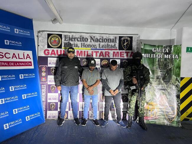 Falsos disidentes Farc que extorsionaban a comerciantes en Villavicencio fueron capturados