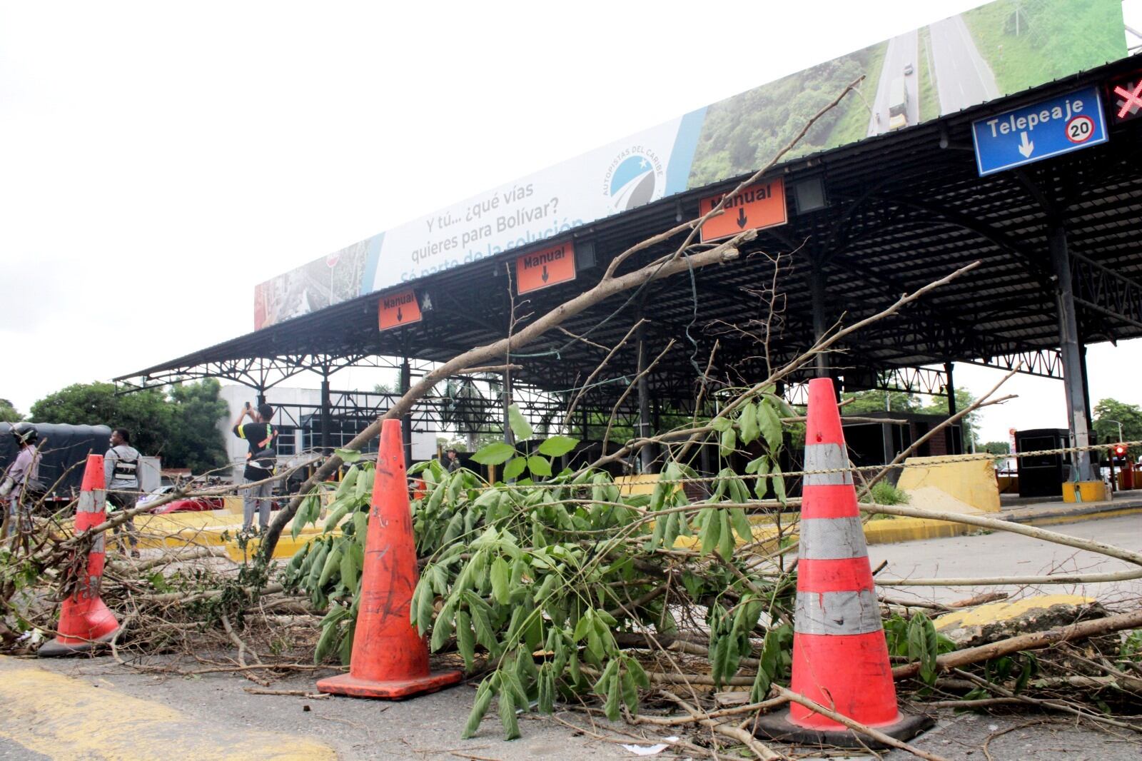 Reclaman al Ministerio de Transporte el desmonte de la caseta de cobro ubicada a la entrada a Cartagena por la Troncal de Occidente