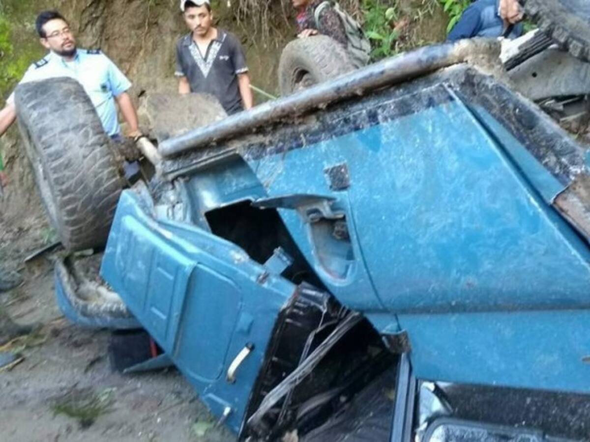 Accidente de tránsito en carreteras del sur del Tolima