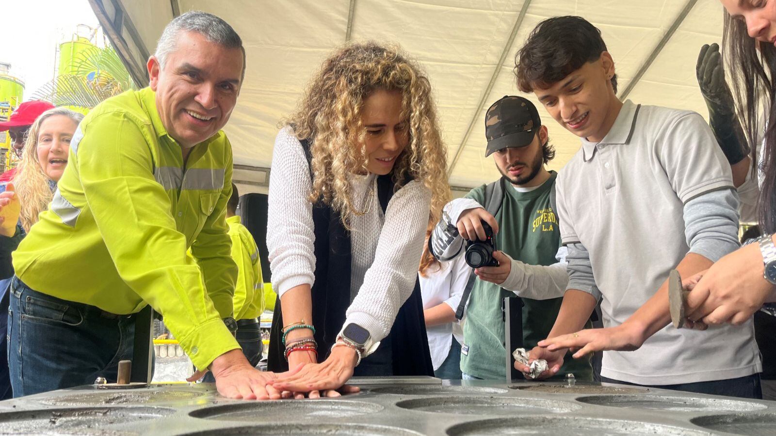 Programa Parceros en alianza con Argos. Foto: Alcaldía de Medellín.