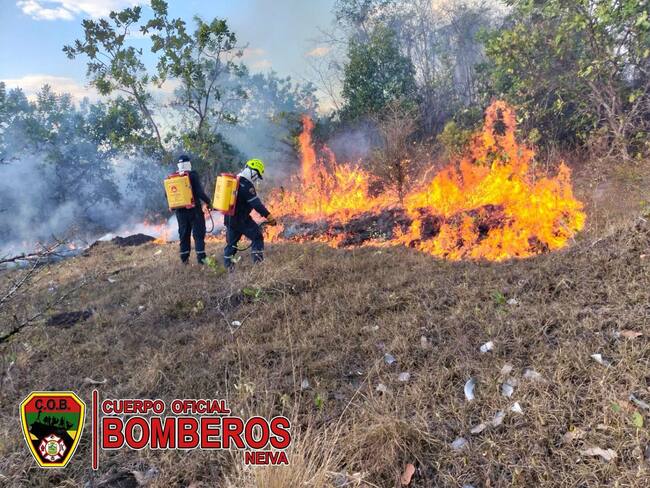 Es que la situación van en creciente aumento, ya van 252 incendios de cobertura vegetal, donde 29 municipios de los 33 del Huila, han sufrido esta problemática.