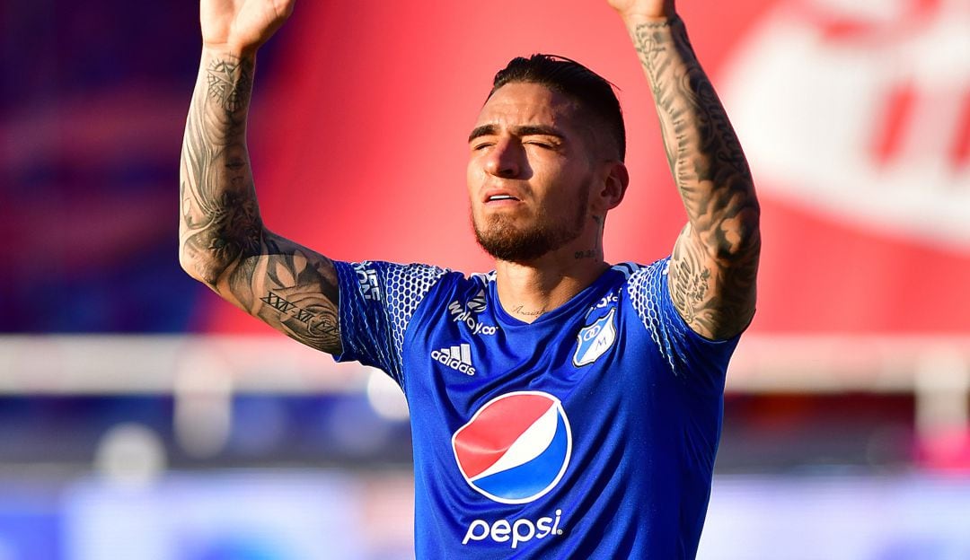Cristian Arango con Millonarios en 2021