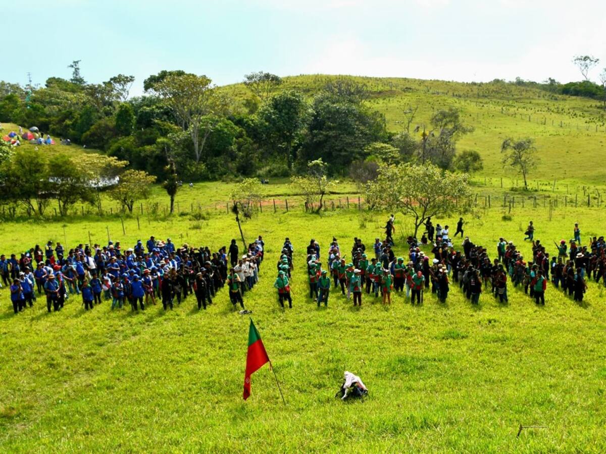 Más de 2.000 guardias indígenas custodiarán al presidente Petro en Cauca