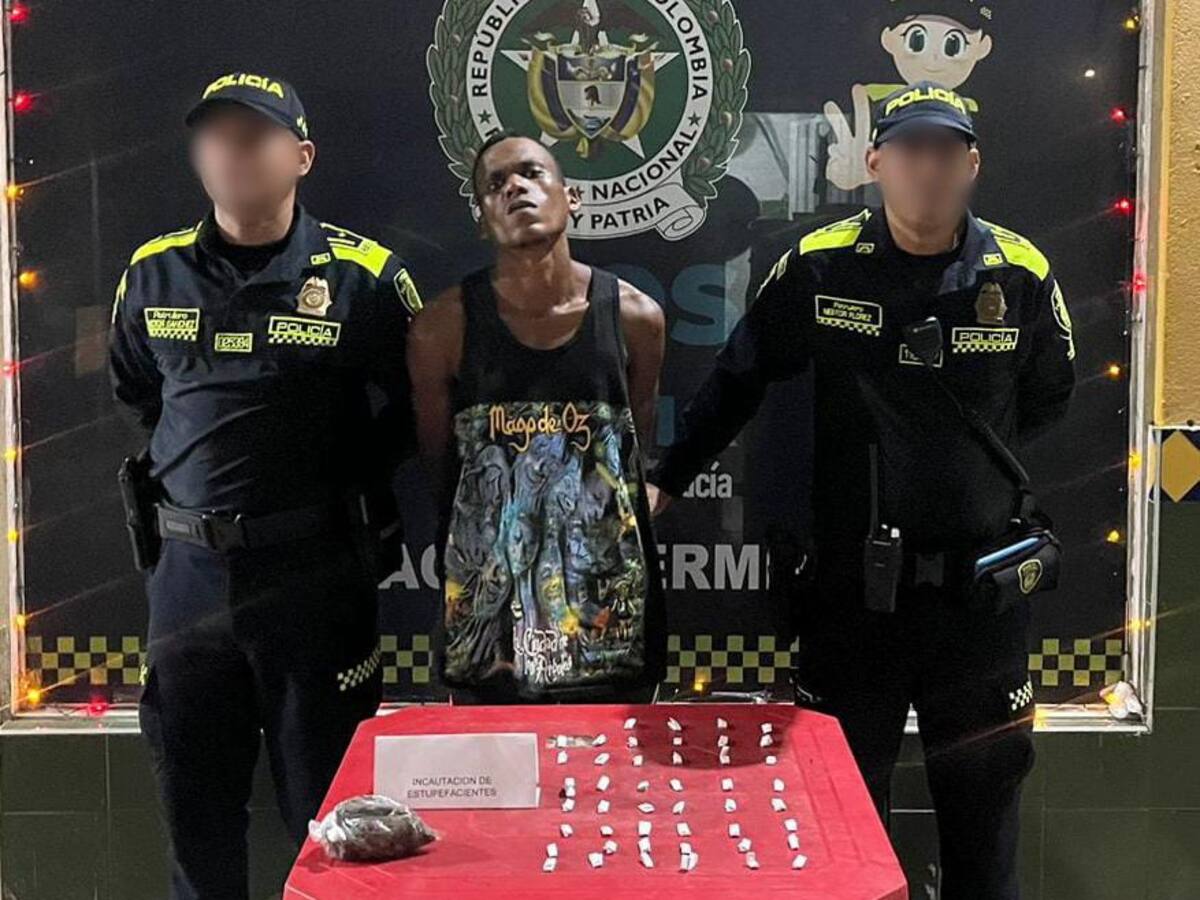 Más de 20 capturados en Cartagena por operativos de la Policía Metropolitana