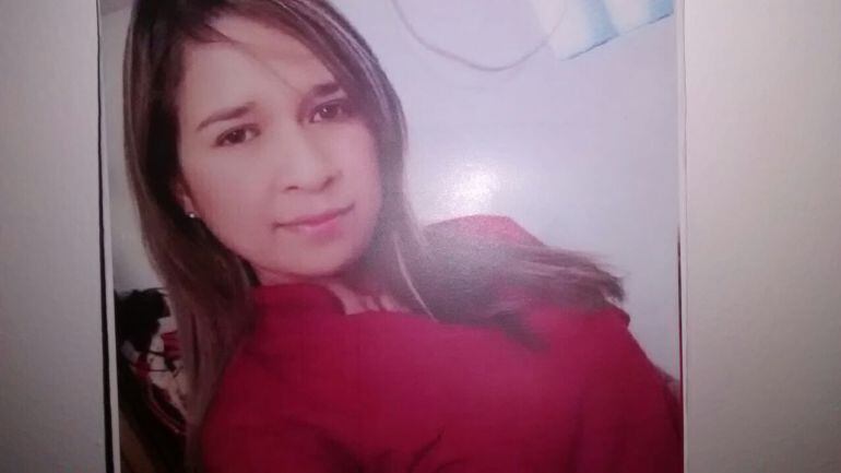 Sandra Polo, estudiante de enfermería que murió, después de la aplicación de una vacuna.