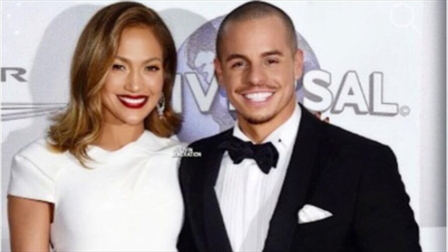 Jennifer López y Casper Smart. Foto: facebook.com/jenniferlopez