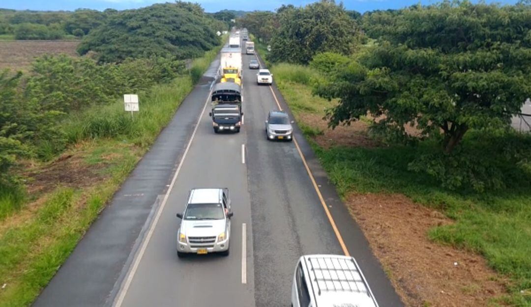 Desbloqueo de las vías del Valle