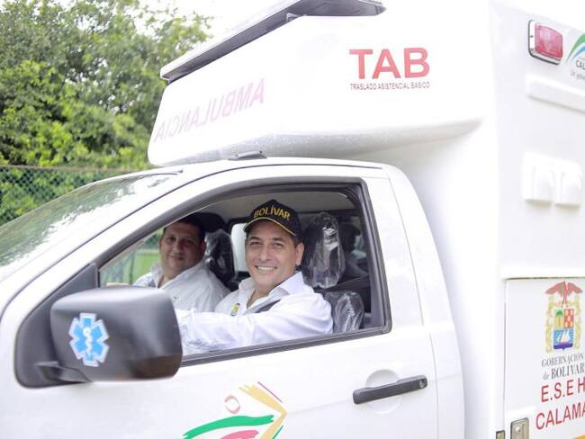 Desde el 2016 la Gobernación de Bolívar ha entregado 37 ambulancias