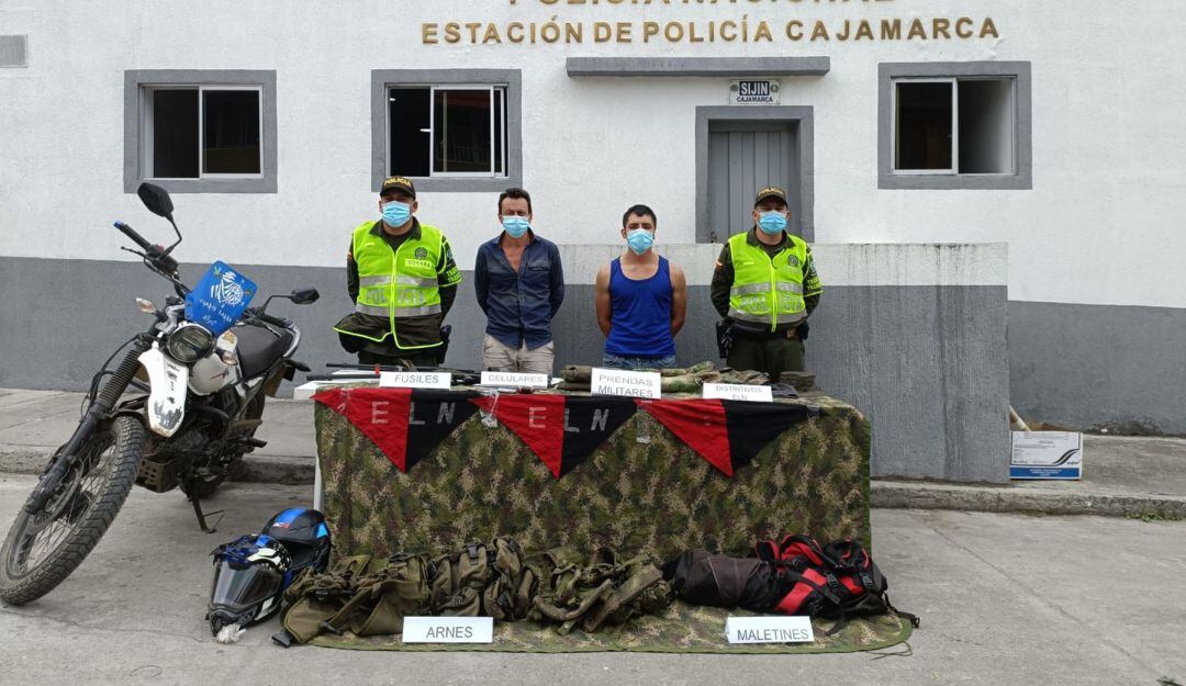 Capturados en Cajamarca 