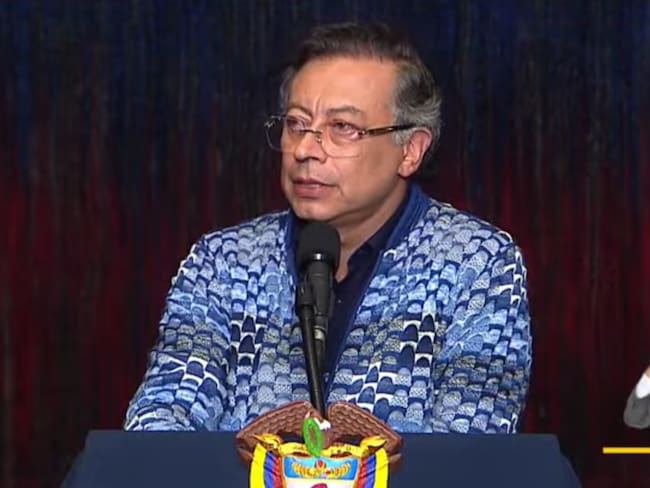 Gustavo Petro. Foto: captura de pantalla.