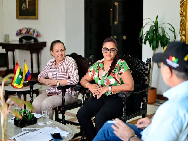 Ternados a la Alcaldía Local 3 se entrevistaron con el alcalde William Dau