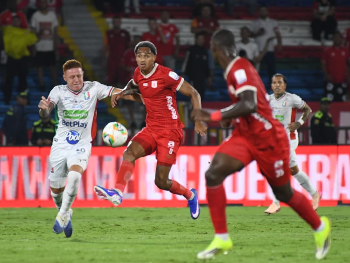 América y Once Caldas igualan en un partidazo: Resumen y goles por Liga colombiana