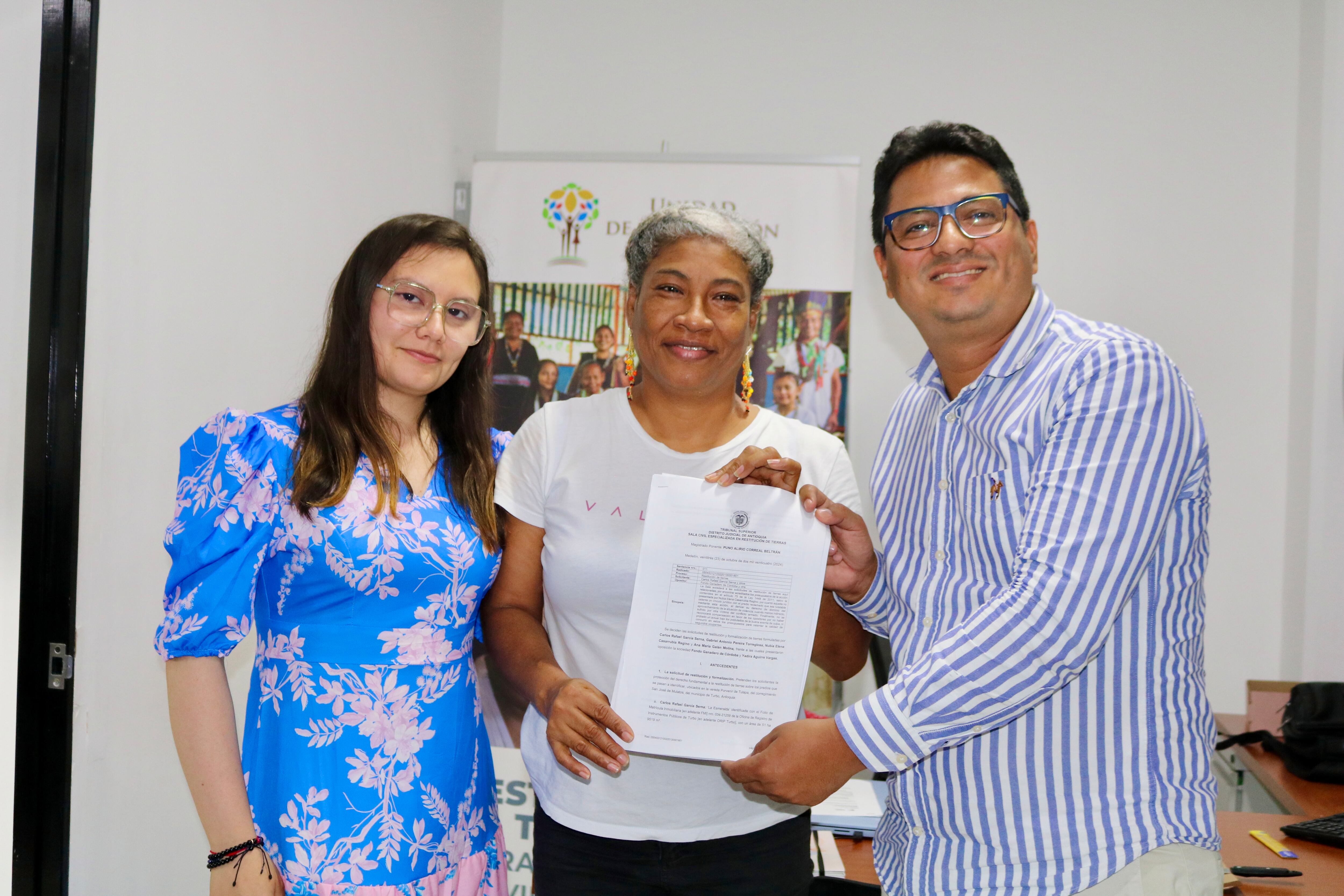 Foto: Unidad de Restitución de Tierras. Urabá antioqueño.