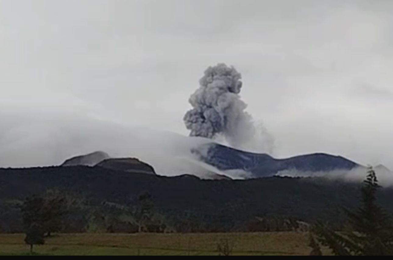 Declaran calamidad pública en Puracé por alerta naranja del volcán