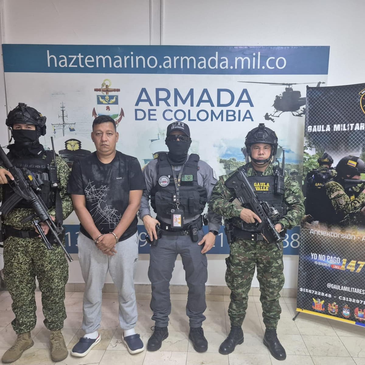 Fue capturado alias ‘Indio’, presunto cabecilla narcotraficante requerido en extradición por EE. UU.