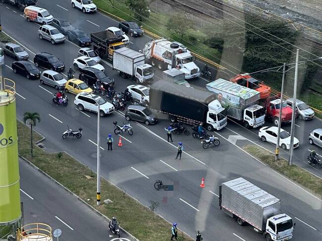 Ciclista murió tras ser arrollado por un carro de la Secretaría de Movilidad de Medellín