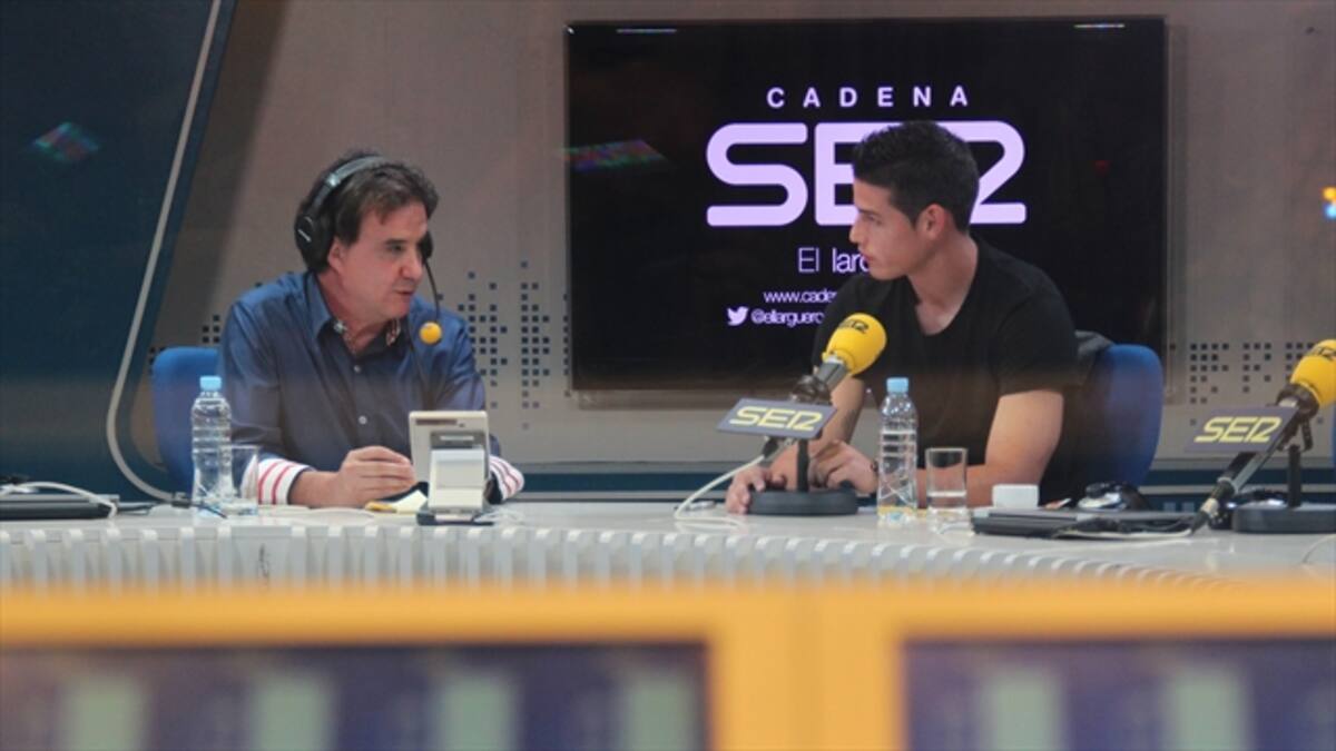 "Mi sueño es ganar el Balón de Oro": James, en entrevista con El Larguero