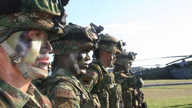 Dos mil quinientos soldados de la Segunda Brigada de Infantería Mecanizada, adscrita a la Primera División del Ejército Nacional, están desplegados . Foto: Segunda Brigada