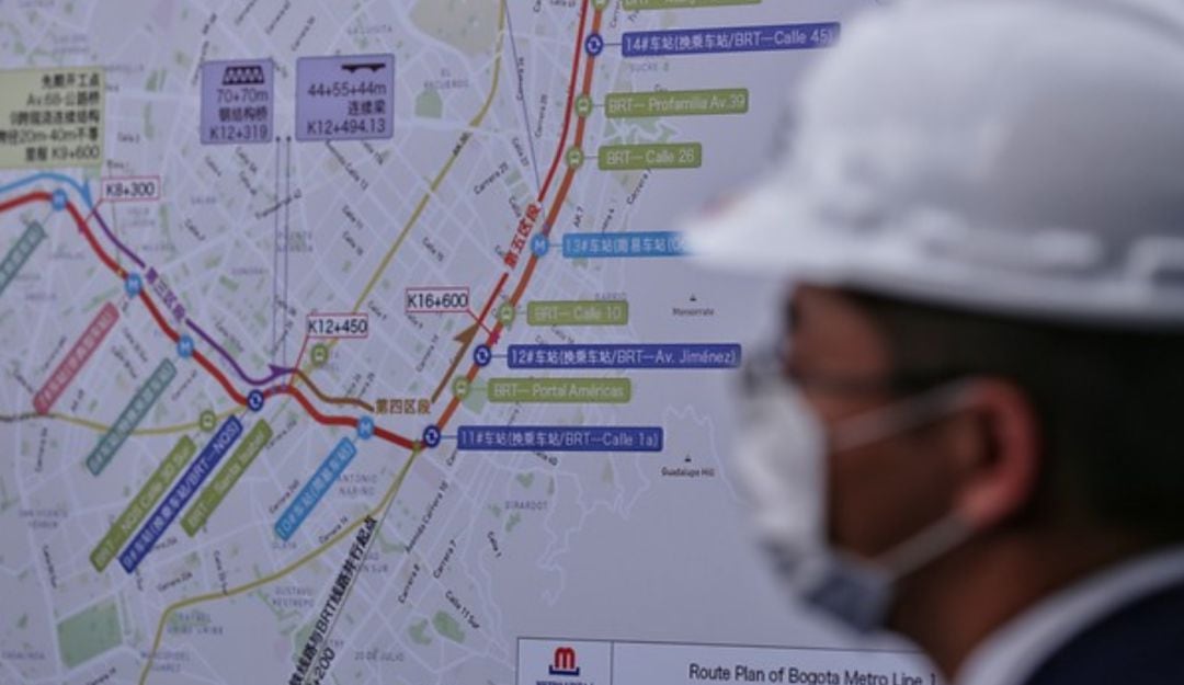 Metro de Bogotá. 