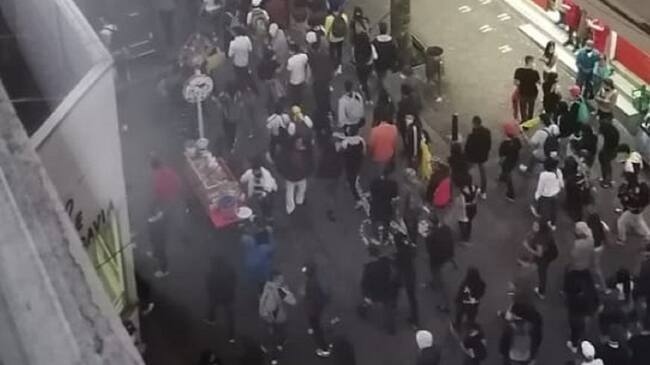 Movilización en Manizales
