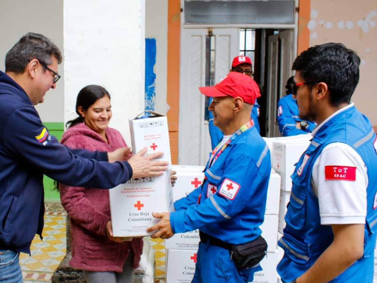 Doscientas familias damnificadas por el invierno recibieron ayudas humanitarias