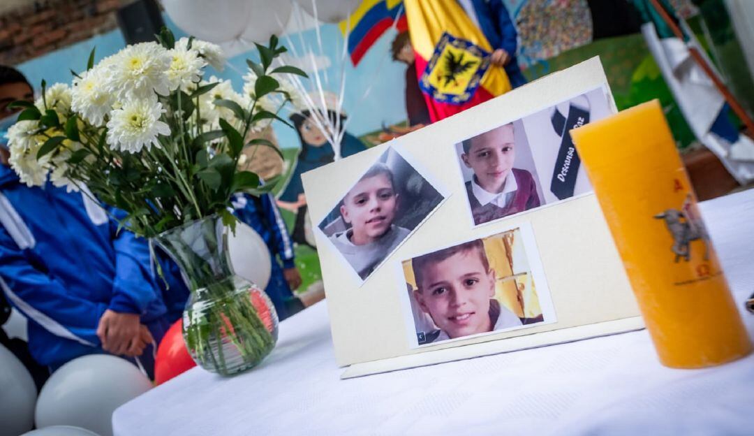 Niños fallecidos en ataque terrorista de Ciudad Bolívar en Bogotá