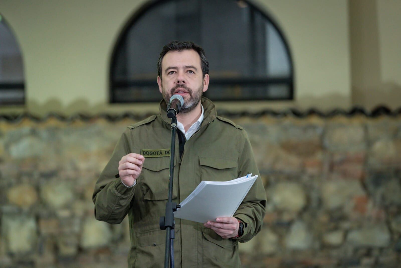 Alcalde de Bogotá, Carlos Fernando Galán. Foto: Alcaldía Mayor de Bogotá