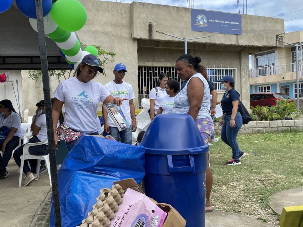 Con Reciclatón, la Comuna 6 de Cartagena le apuesta al medio ambiente
