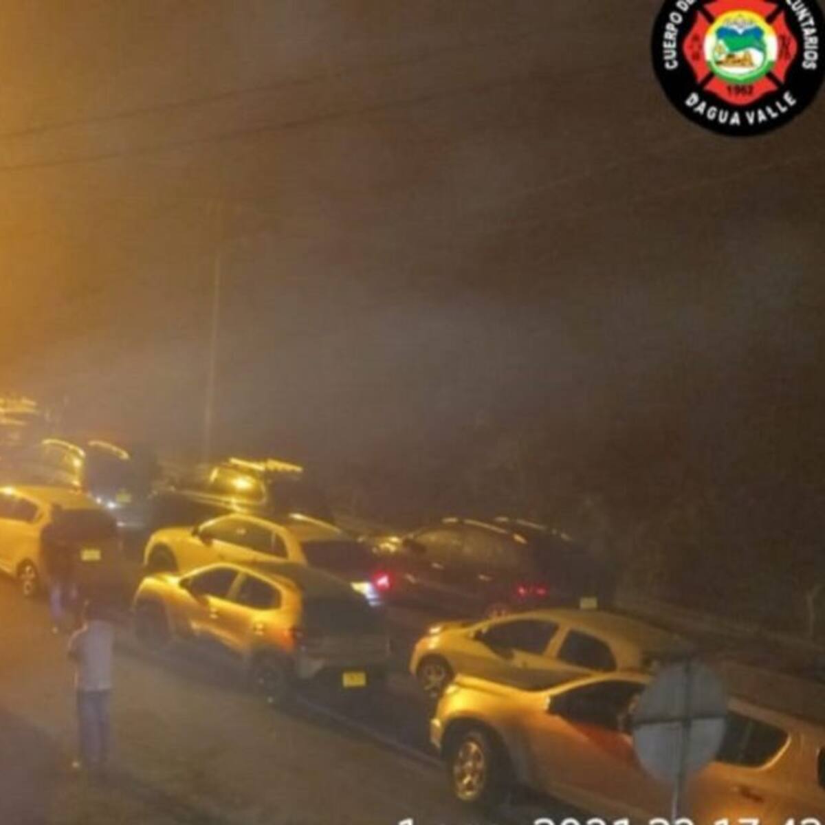 Ambulancia quedó atascada 3 horas por tráfico en Km 18