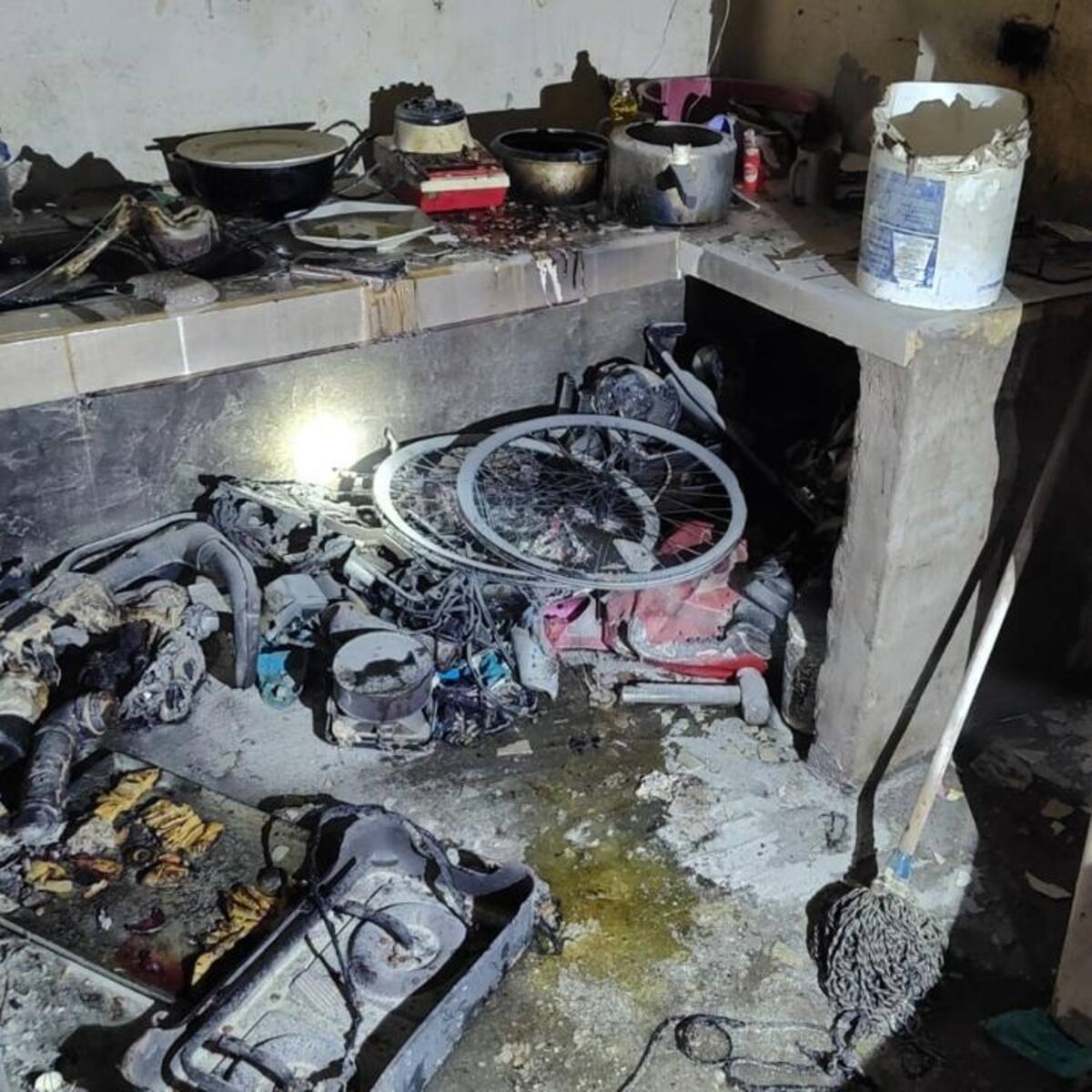 Murió la menor herida en el incendio de Itagüí