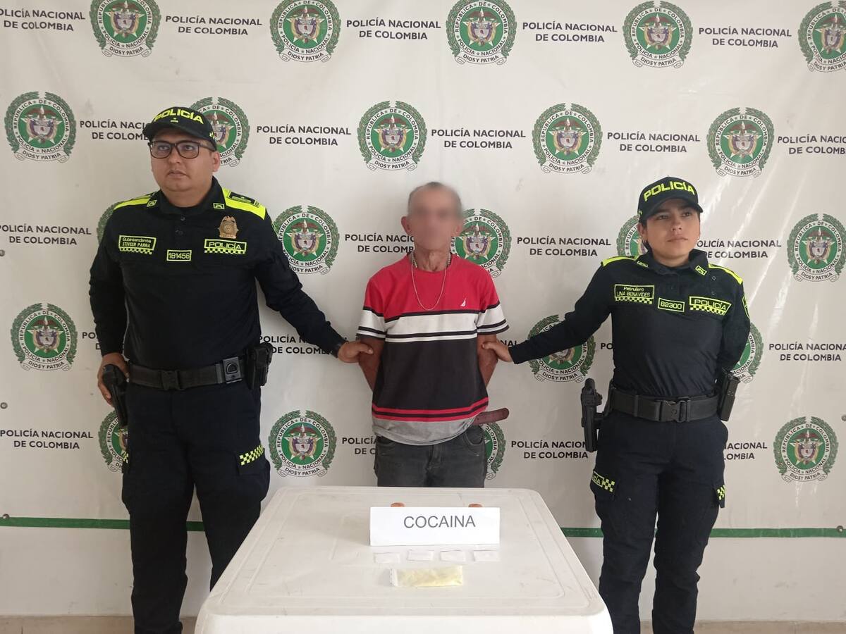 Capturado en Guadalupe con 26 gramos de cocaína listo para su distribución