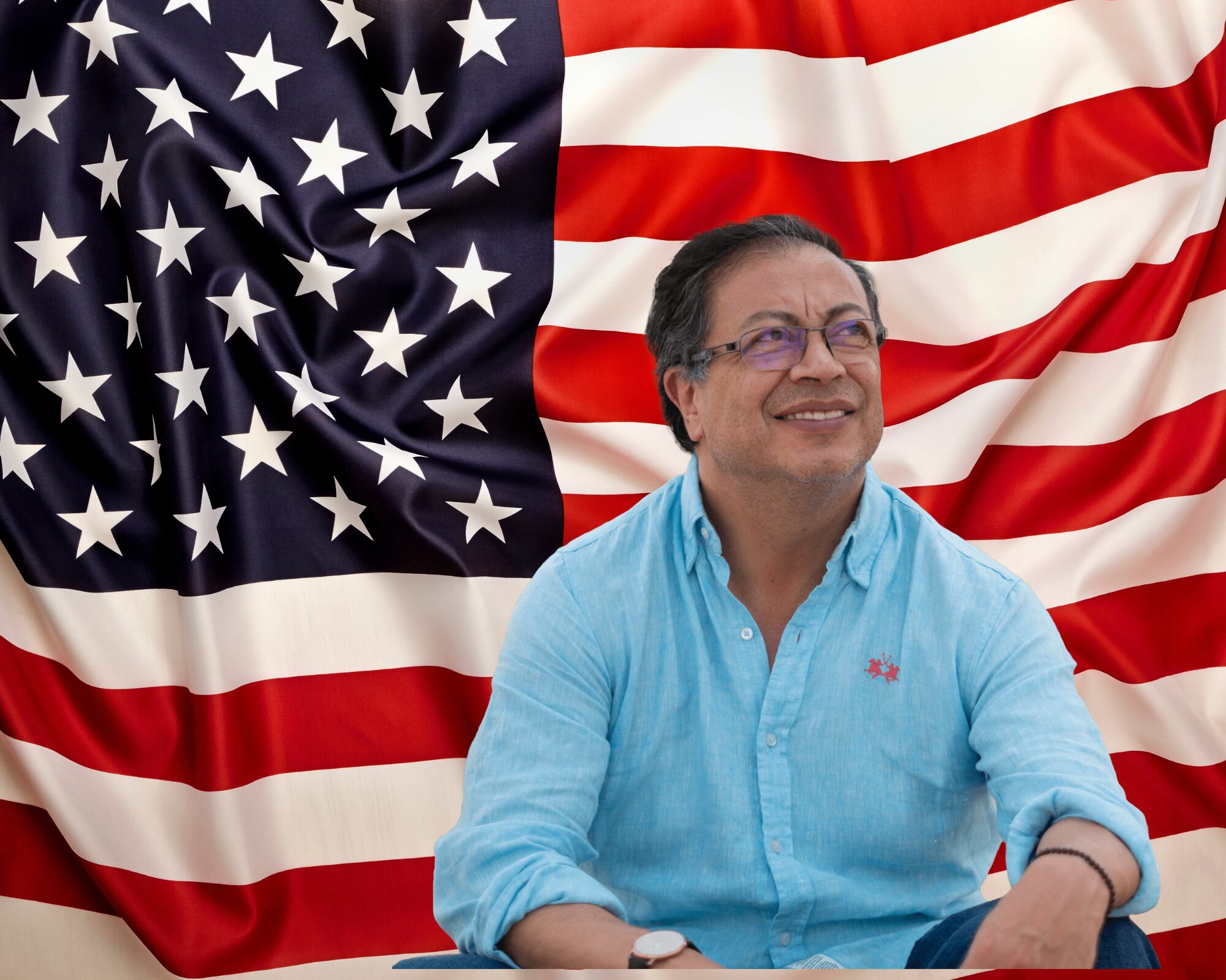 El representante Carlos Gimenez aseguró que sí podría haber una acusación al presidente Gustavo Petro por colaborar con una empresa narcotraficante trasnacional si decide cooperar con el chavismo. 
(Foto:   Caracol Radio / Getty )