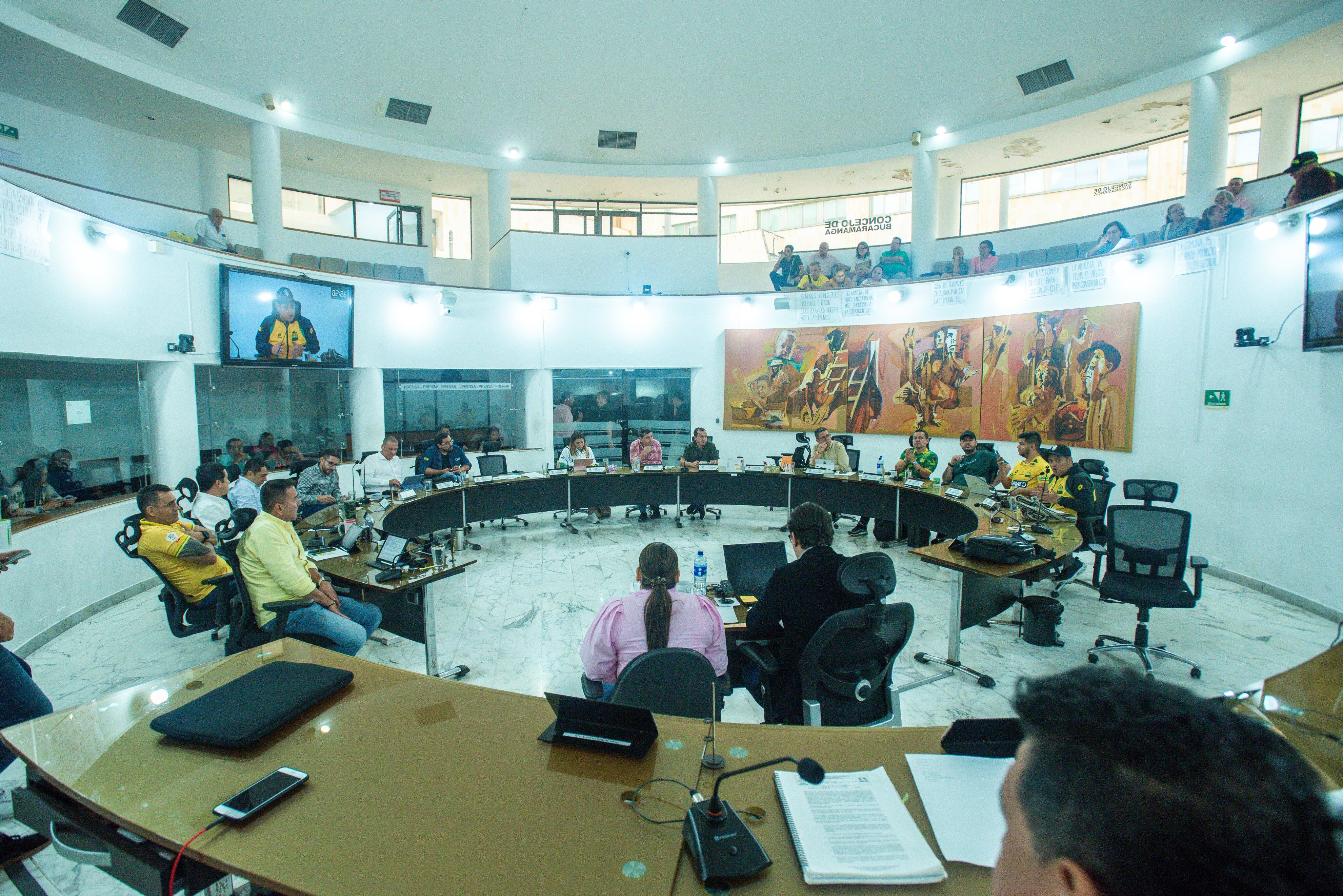 Foto: Concejo de Bucaramanga