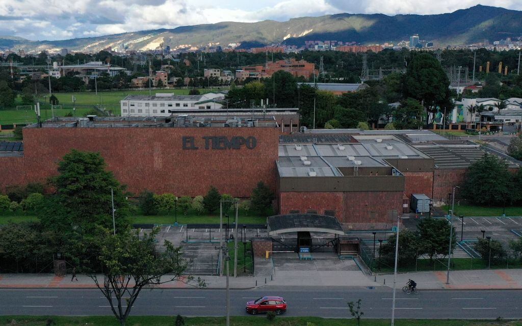 Sede del diario El Tiempo en Bogotá. Foto: Raúl Arboleda / AFP via Getty Images