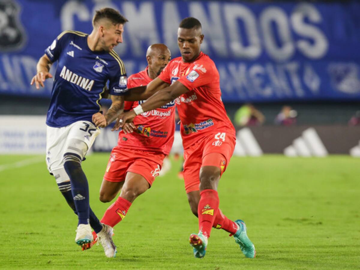 🔴 EN VIVO | Pereira vs. Millonarios por el liderato del grupo A: siga el minuto a minuto