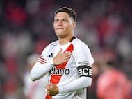 Ídolo de River Plate explotó contra Juan Fernando Quintero: “Dejó de ser profesional”. (Photo by Marcelo Endelli/Getty Images)