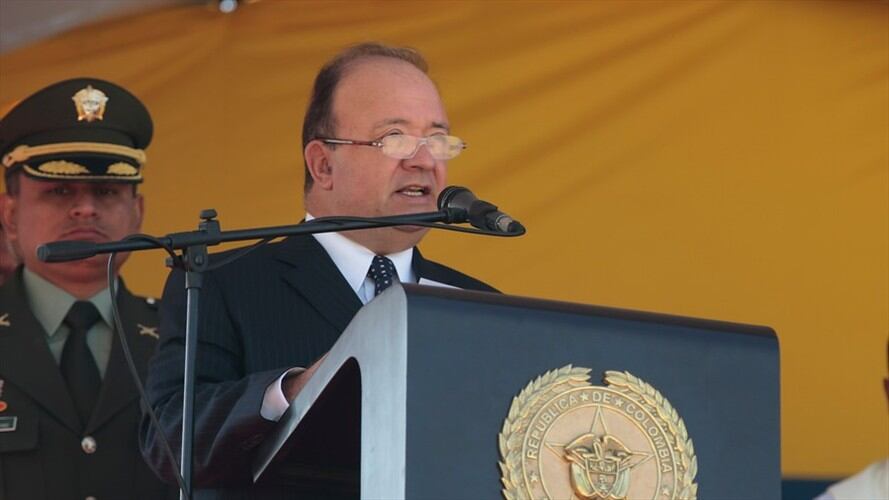 Luis Carlos Villegas, ministro de Defensa. Foto: Colprensa