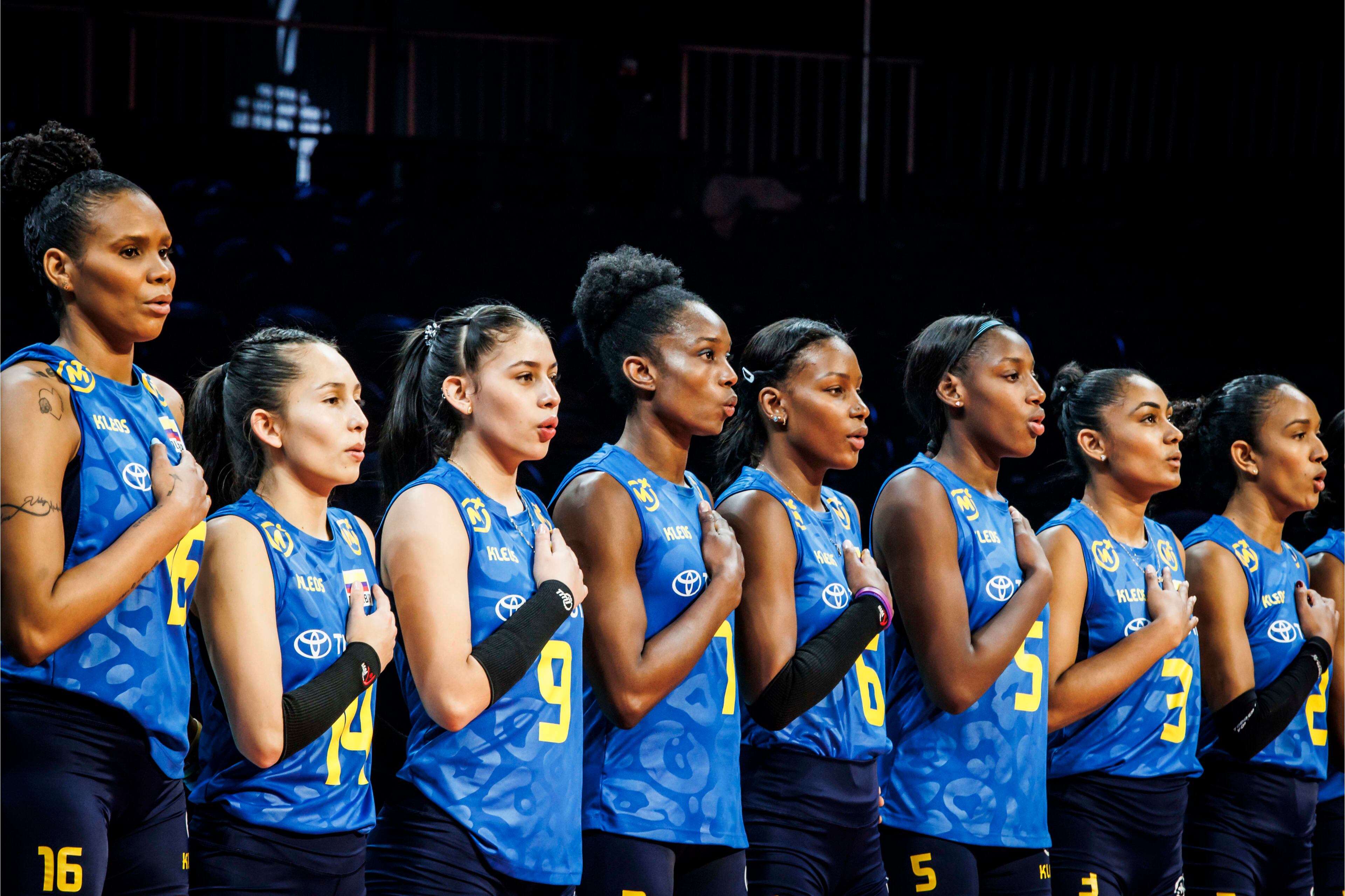 Selección Colombia de Voleibol Femenino / Foto: Volleyball World