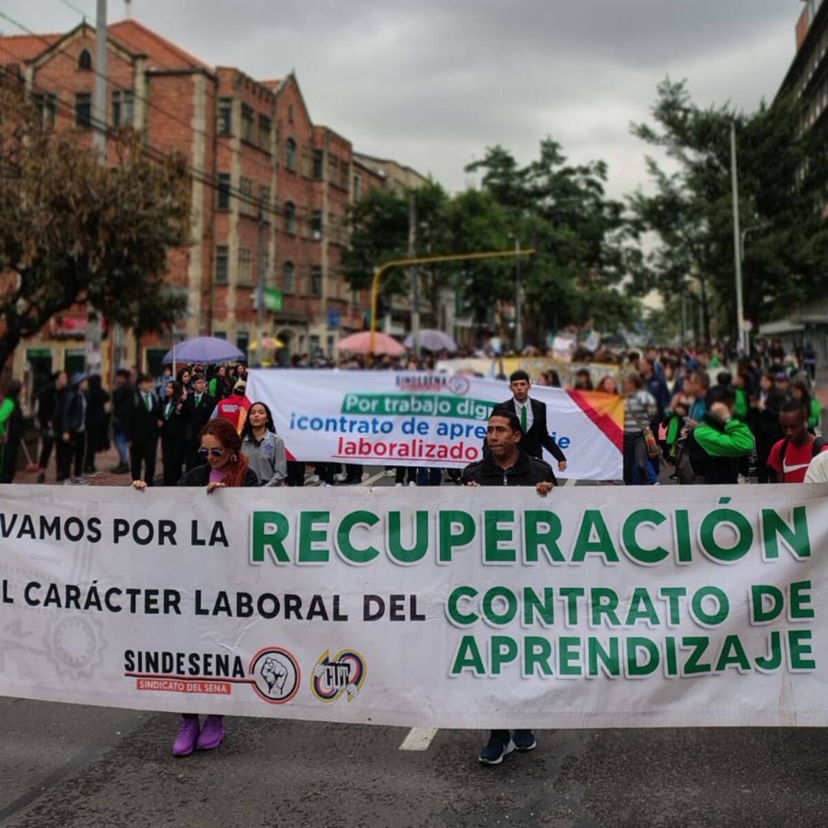 Reforma laboral: Lista de razones por las que estudiantes y trabajadores del SENA marchan
