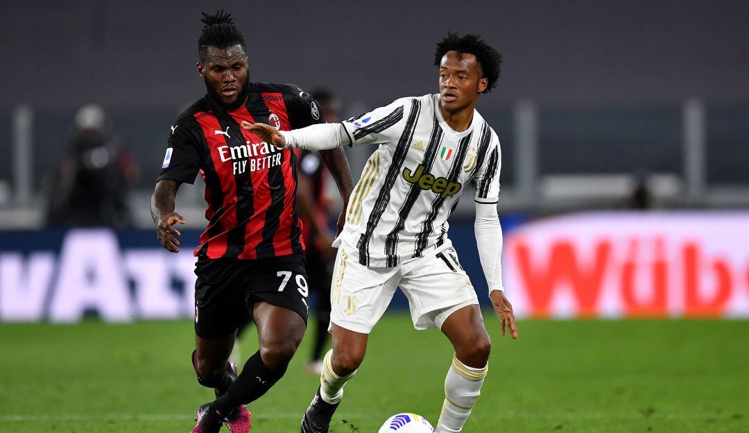 Partido entre Juventus y AC Milan por la Serie A