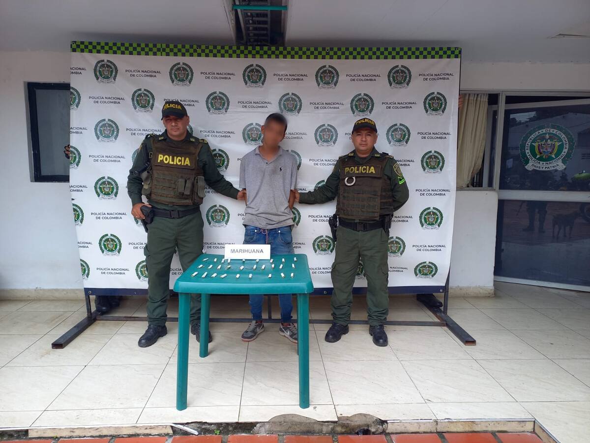 En Campoalegre-Huila cayó ‘juaco’ con 28 cigarros de marihuana