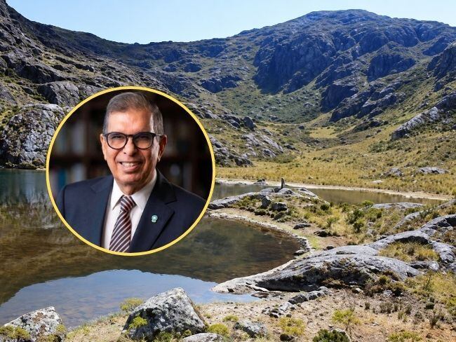 Ministro del Ambiente, Fabio Arjona / Paraje del páramo de Santurbán