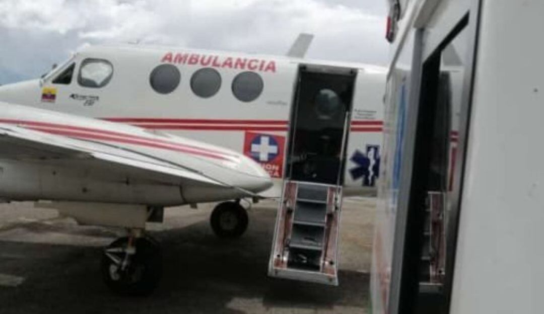 Primer paciente con covid en Boyacá se traslada por vía aérea a Barranquilla.